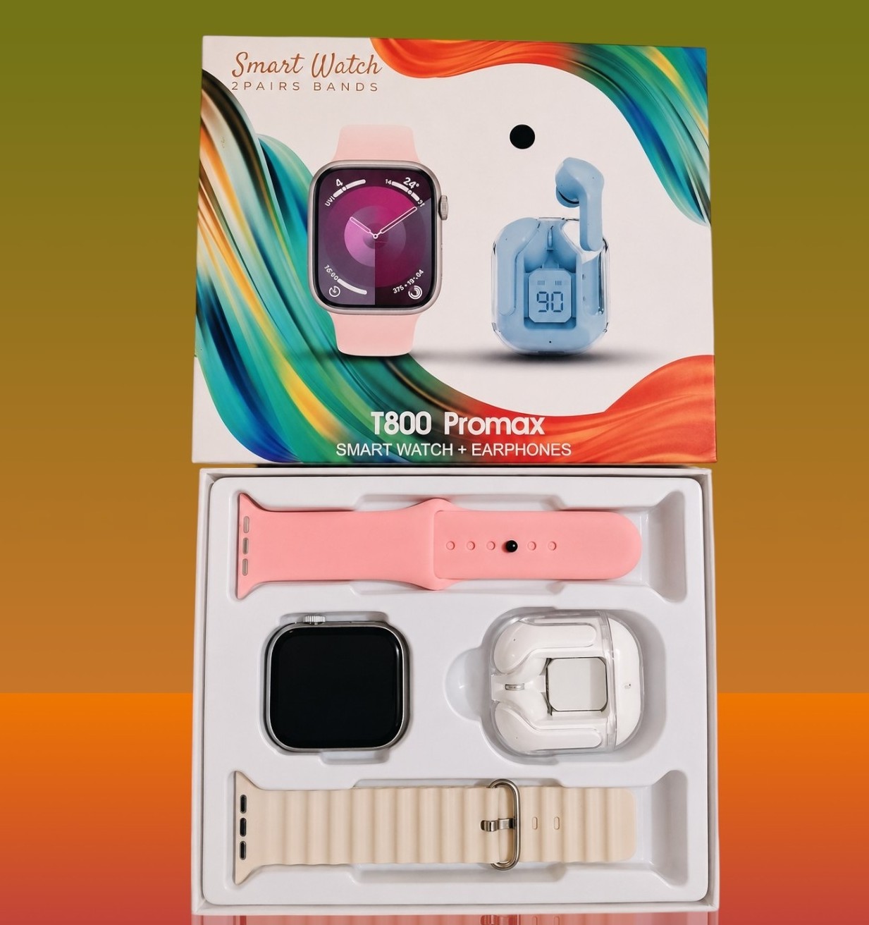 T800 Promax Watch & Airpods